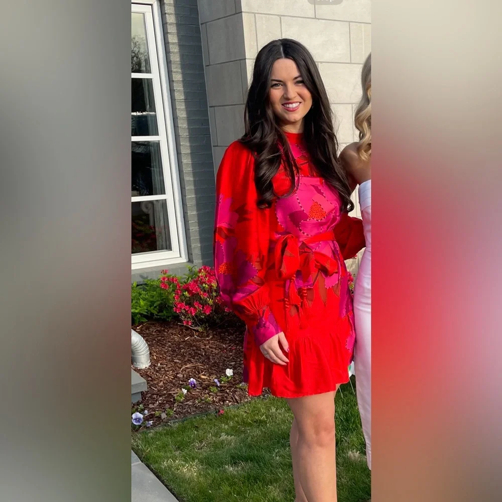 Farm Rio Peony Dress - Picture 6 of 8